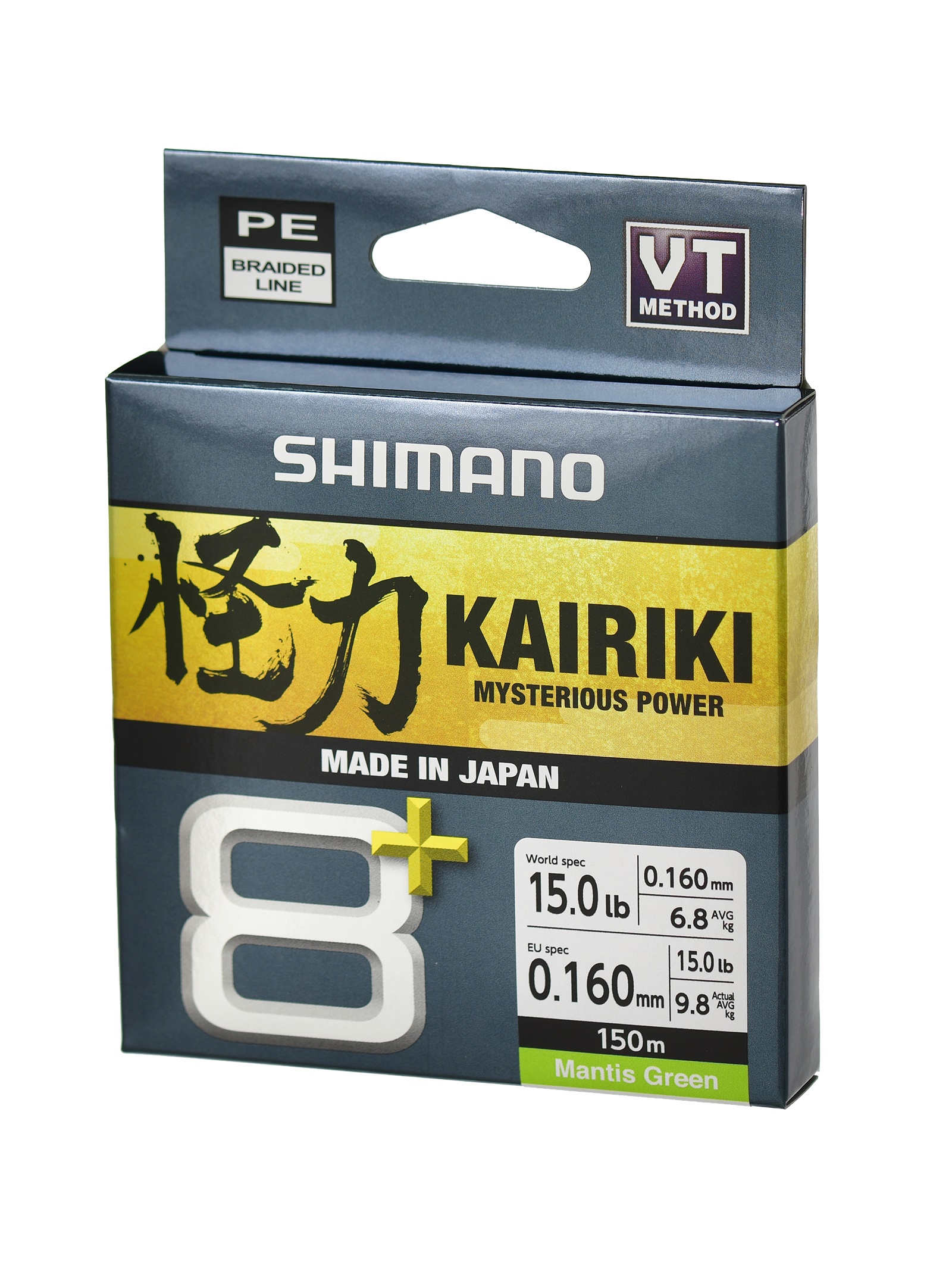Шнур Shimano Kairiki 8+ Green