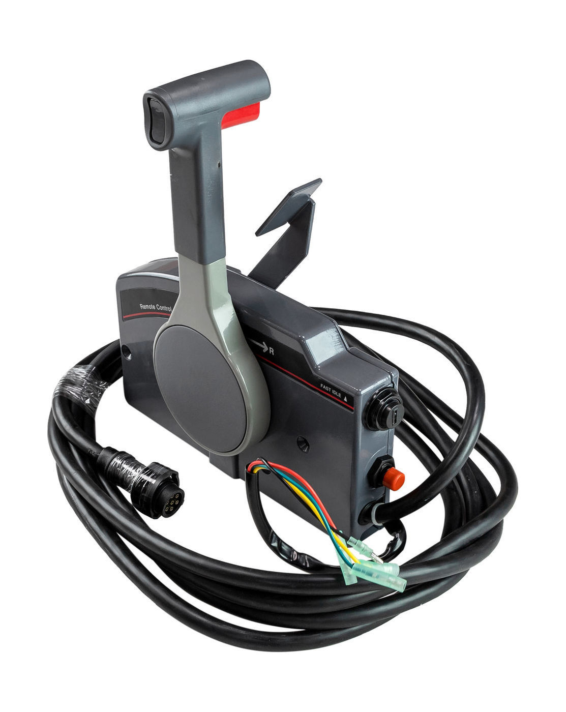 Дистанционное управление без гидроподъема, толкает газ, 7P, 5м (Yamaha 703, PBD)