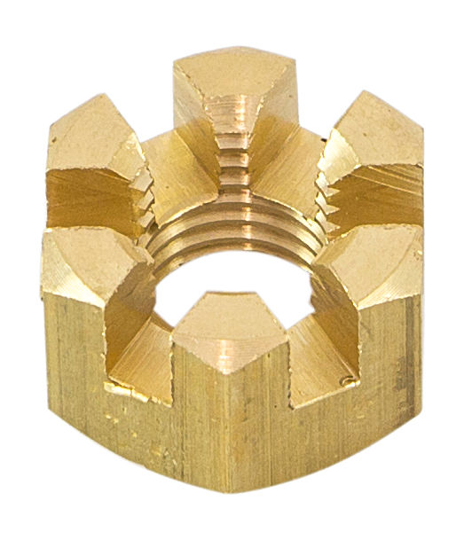 Гайка корончатая на гребной вал Yamaha 6-15 F6-F20 Omax