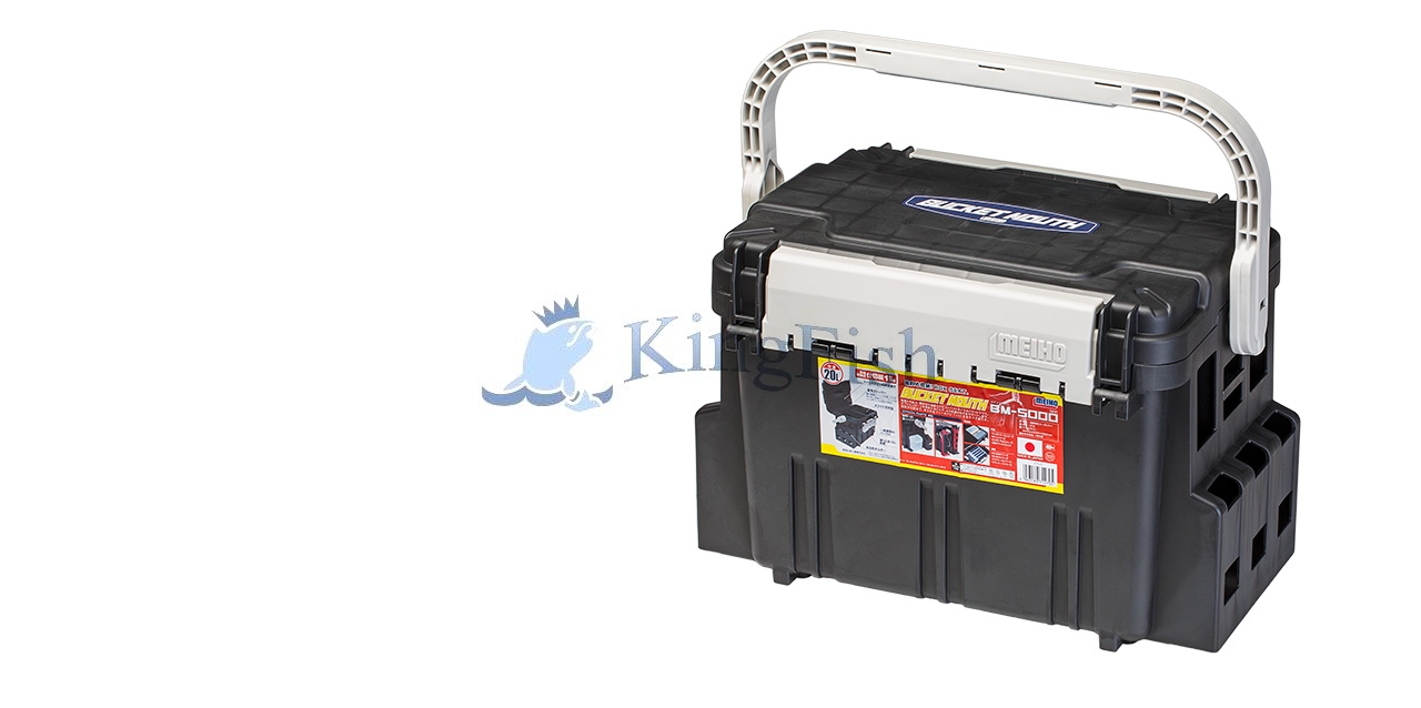 Meiho Boxes NL_0009_Bucket Mouth BM-5000 black