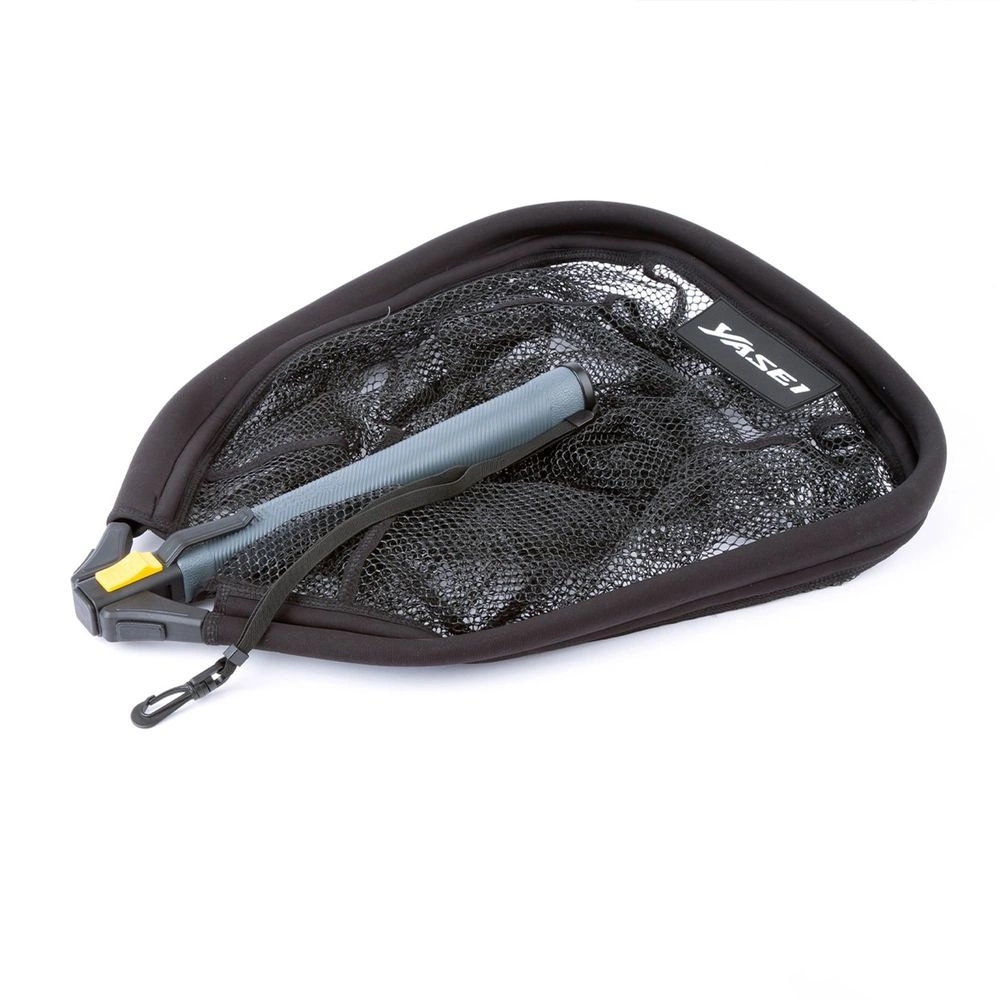 Подсачек Shimano Yasei Single Hand Rubber Net Foldable Floating