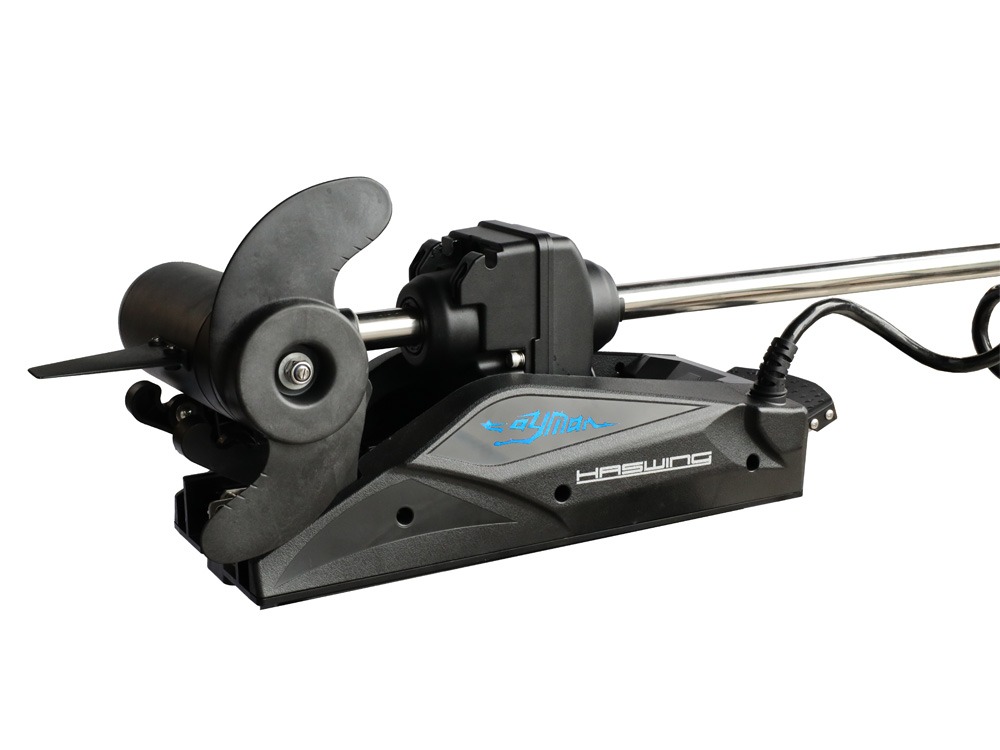 Электромотор лодочный Haswing Cayman B 55 lbs GPS New (постановка на якорь с пульта) 2