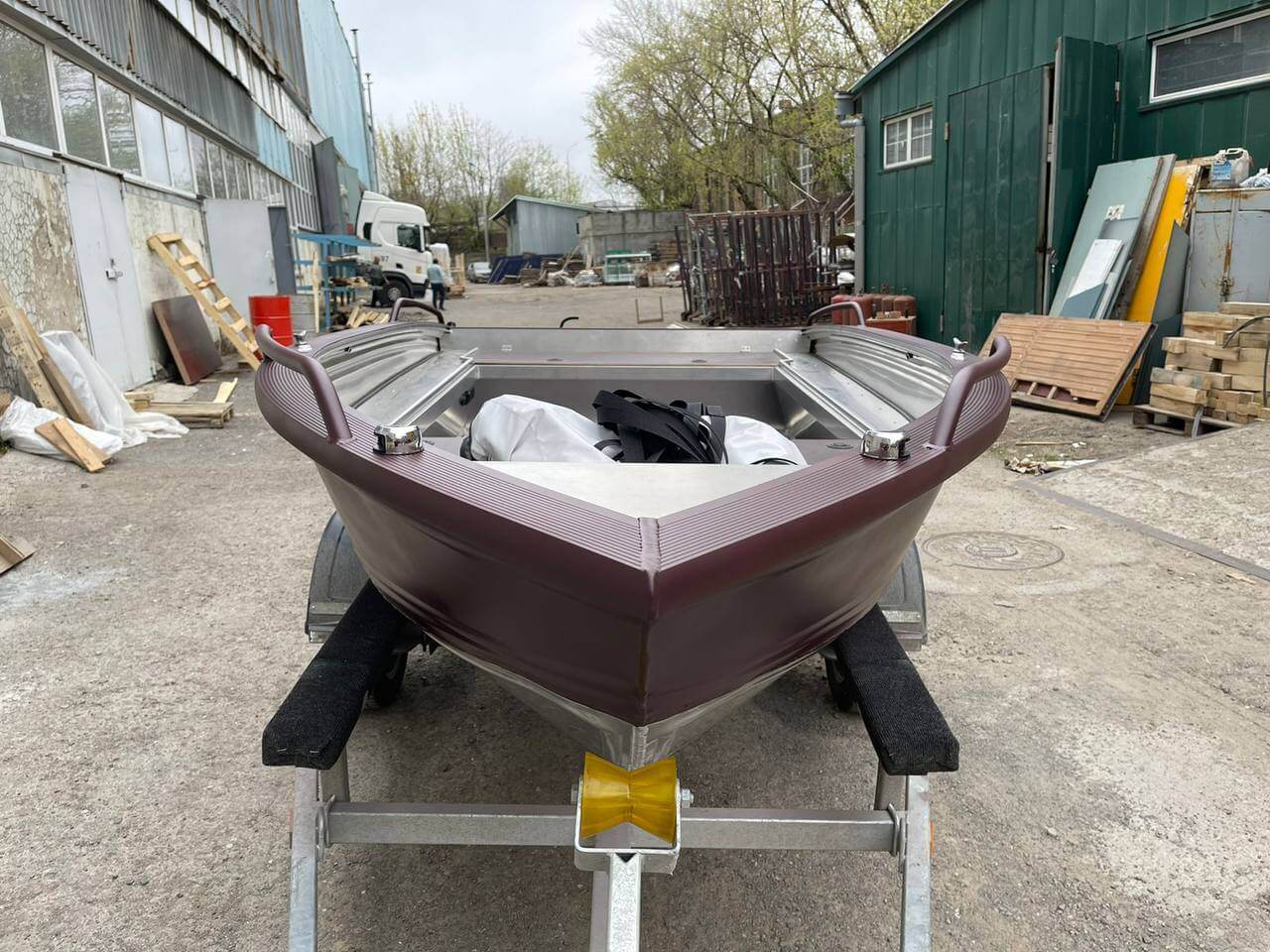 Лодка алюминиевая Girgis 390 рестайлинг 2