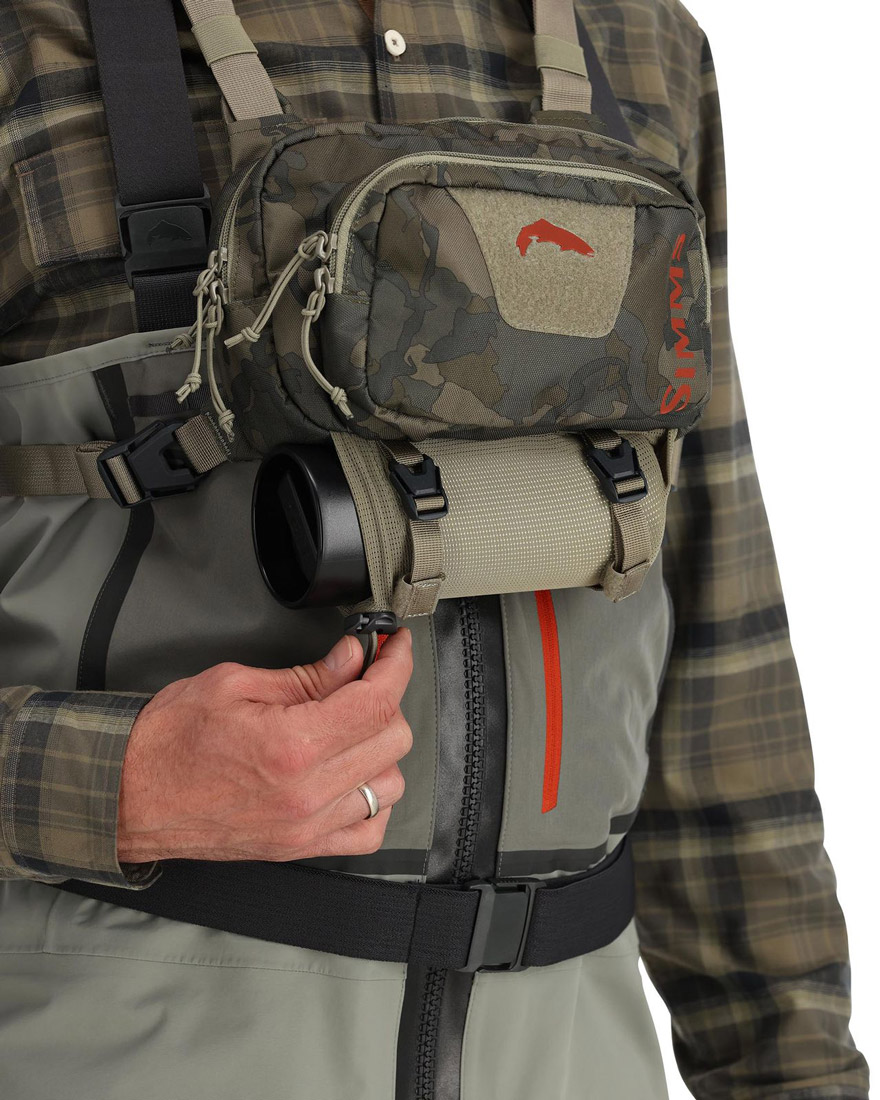 Сумка Simms Tributary Hybrid Chest Pack Regiment Camo Olive Drab 3