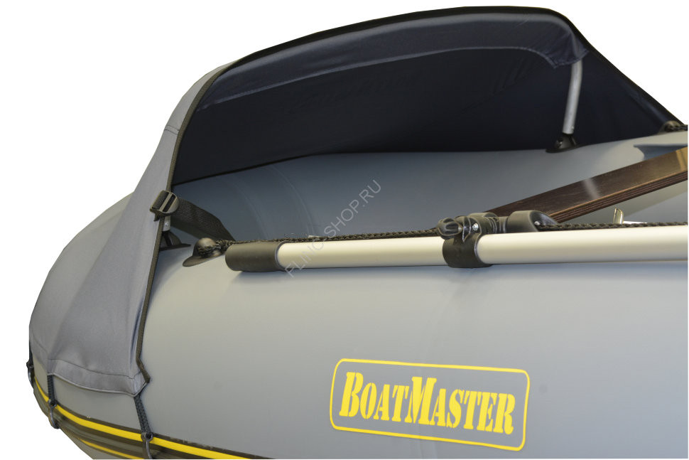 Лодка из ПВХ BoatMaster 310TA Люкс (с тентом) серый-1