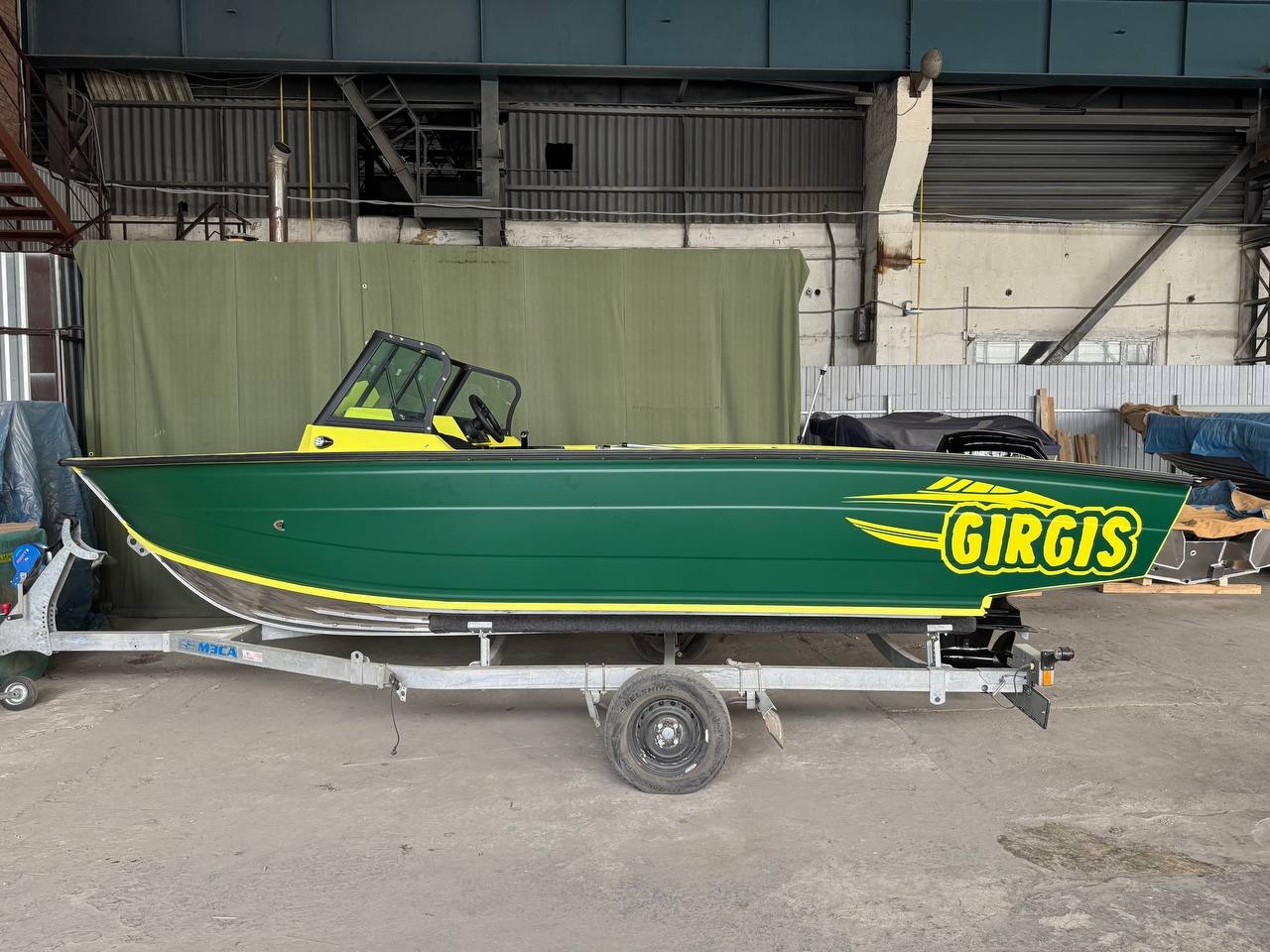 Лодка алюминиевая Girgis 470 5