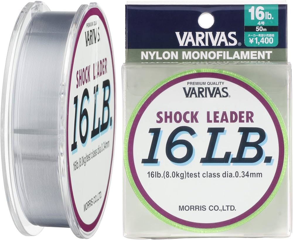 Леска Varivas Shock Leader Nylon Monofilament