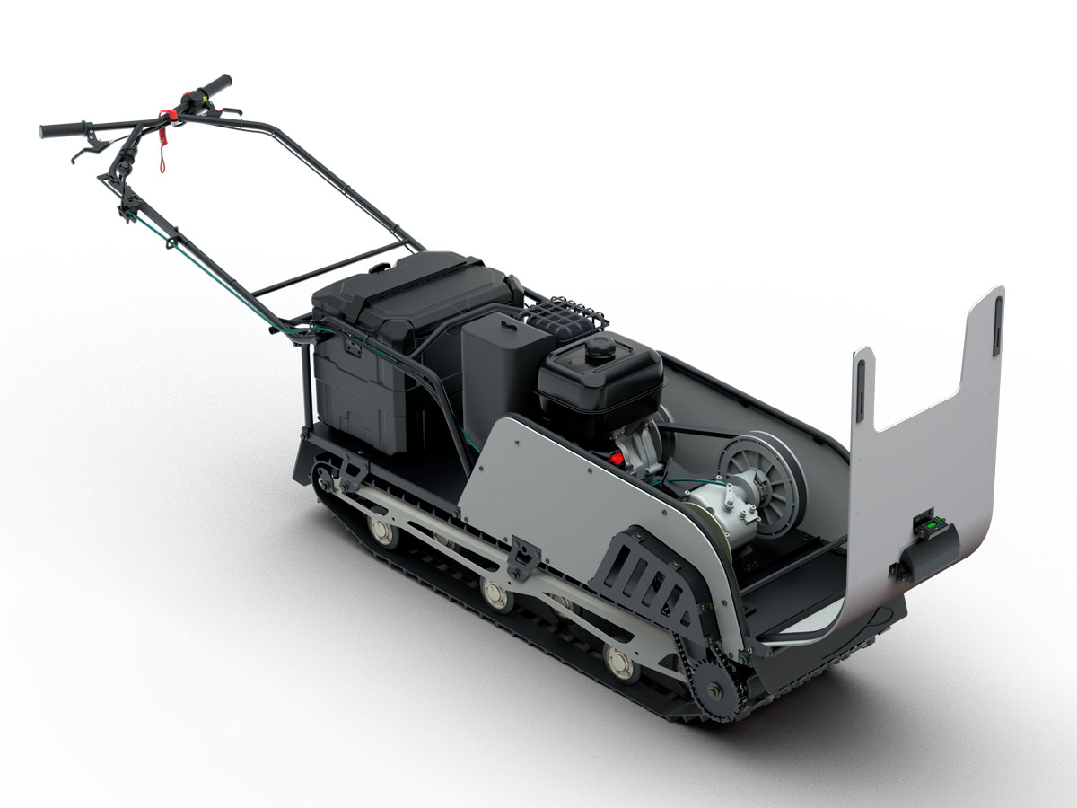 Мотобуксировщик Snowdog Long Track Z460RL 3