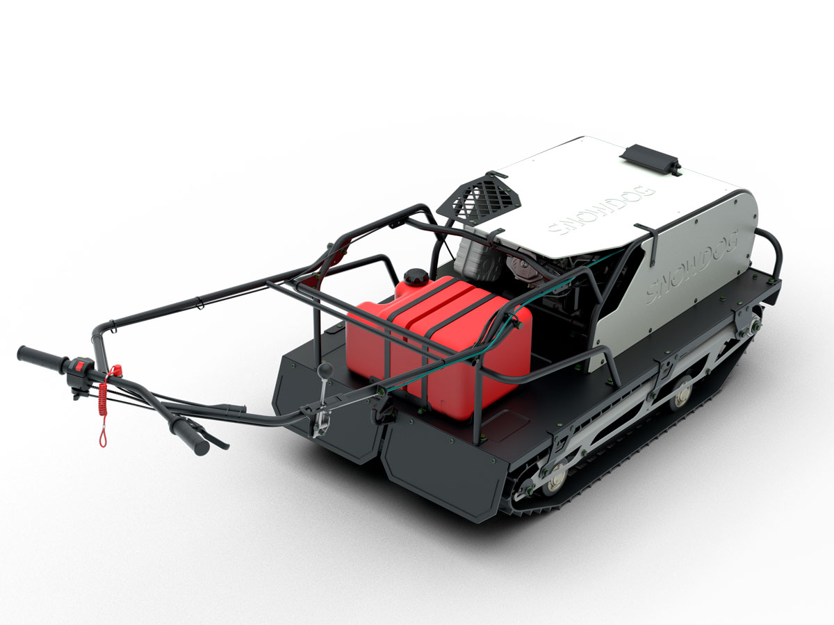 Мотобуксировщик Snowdog Twin Track Z620 Pro 3