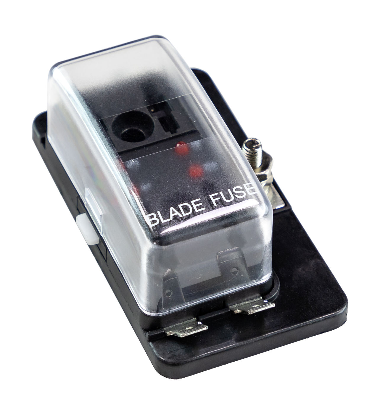 Блок на 4 предохранителя ATP ATC ATO с крышкой и индикацией исправности предохранителя