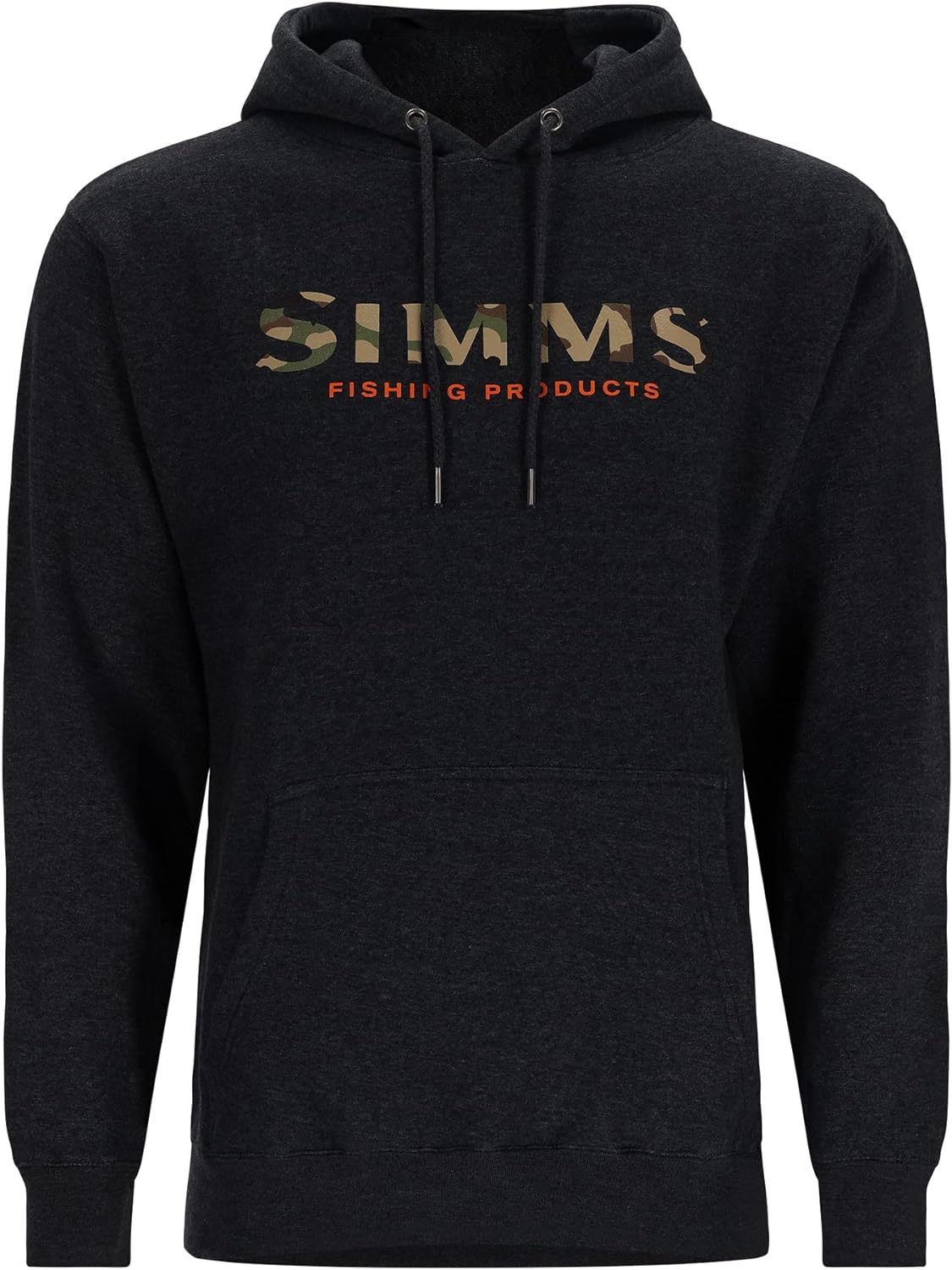 Толстовка Simms Logo Hoody Sharcoal