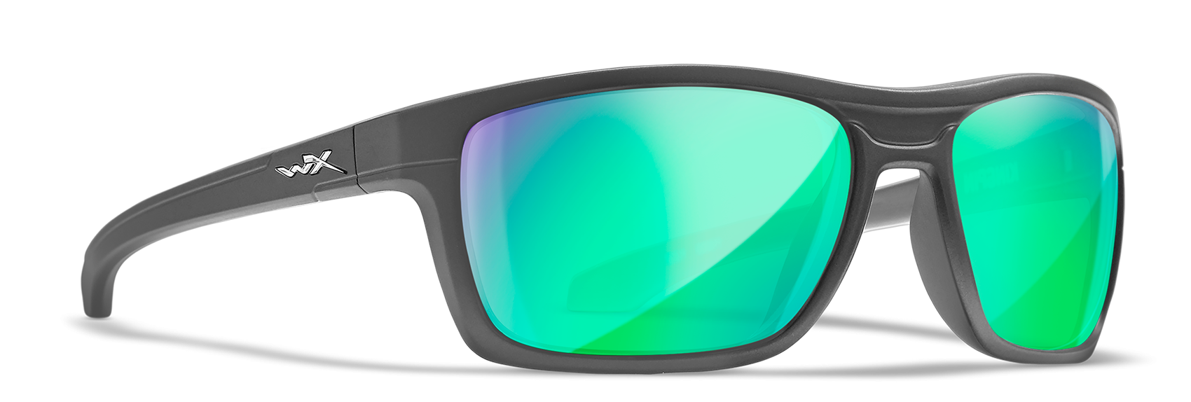 Очки Wiley X Captivate Kingpin Green Mirror