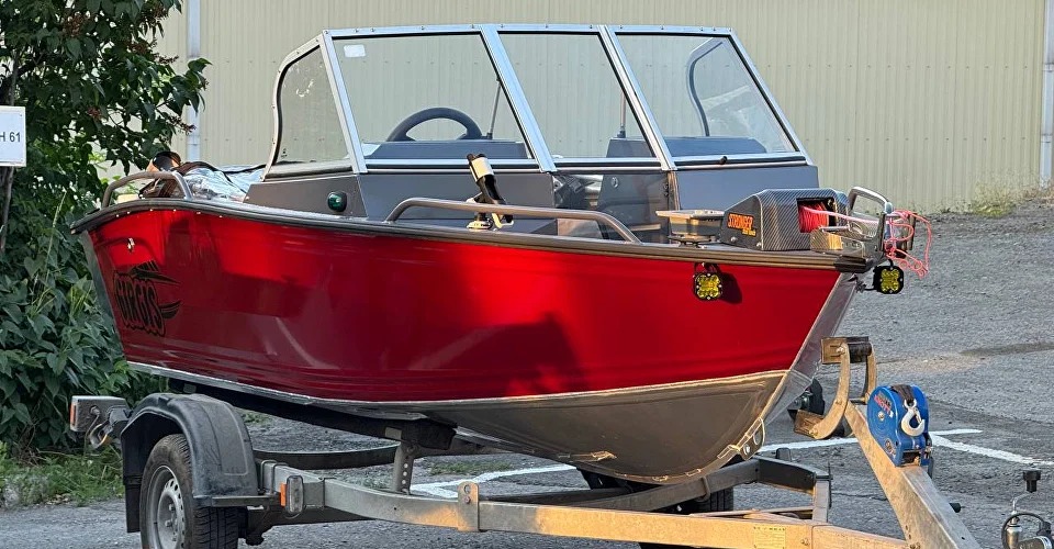 Лодка алюминиевая Girgis 390 фиш 4