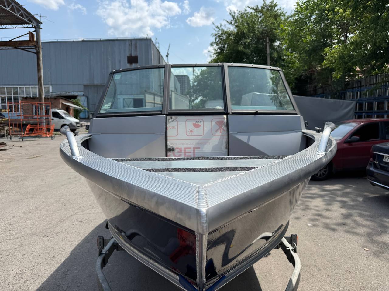 Лодка алюминиевая Girgis 440 фиш 3