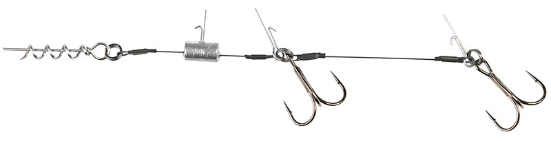 Оснастка для силикона Rage TI Pro Harness двойной 25-30cm