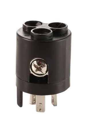 Переходник 6-го калибра на гнездо питания для электродвигателя Motorguide