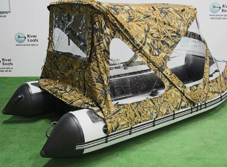 Комбинированный тент для лодки Riverboats 2
