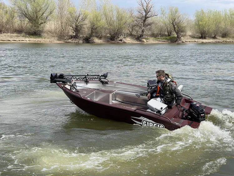 Лодка алюминиевая Girgis 390 рестайлинг 4