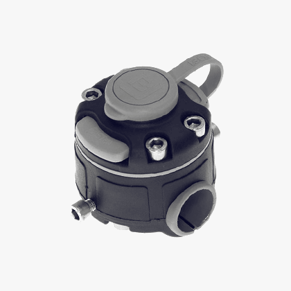 Замок и площадка монтажная на трубу 30-32 мм FMr132