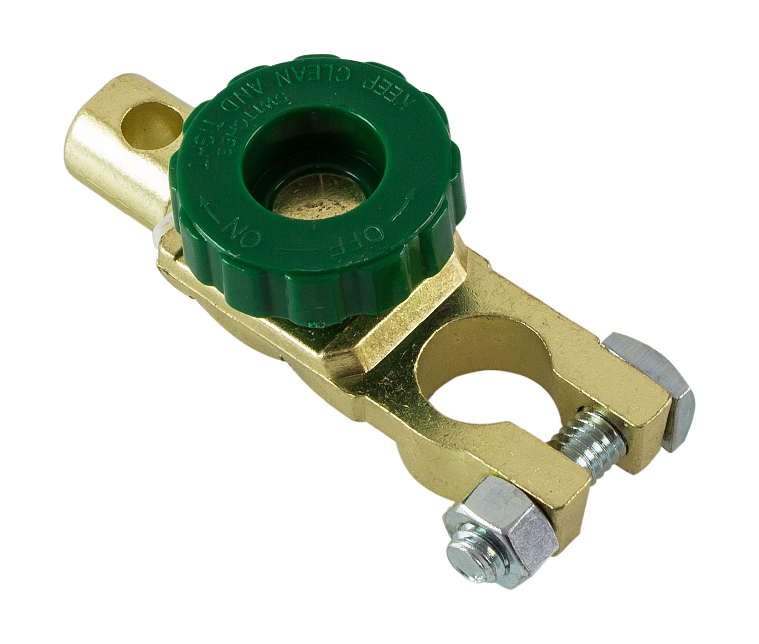 Клемма аккумуляторная с зажимом (с выключателем массы)