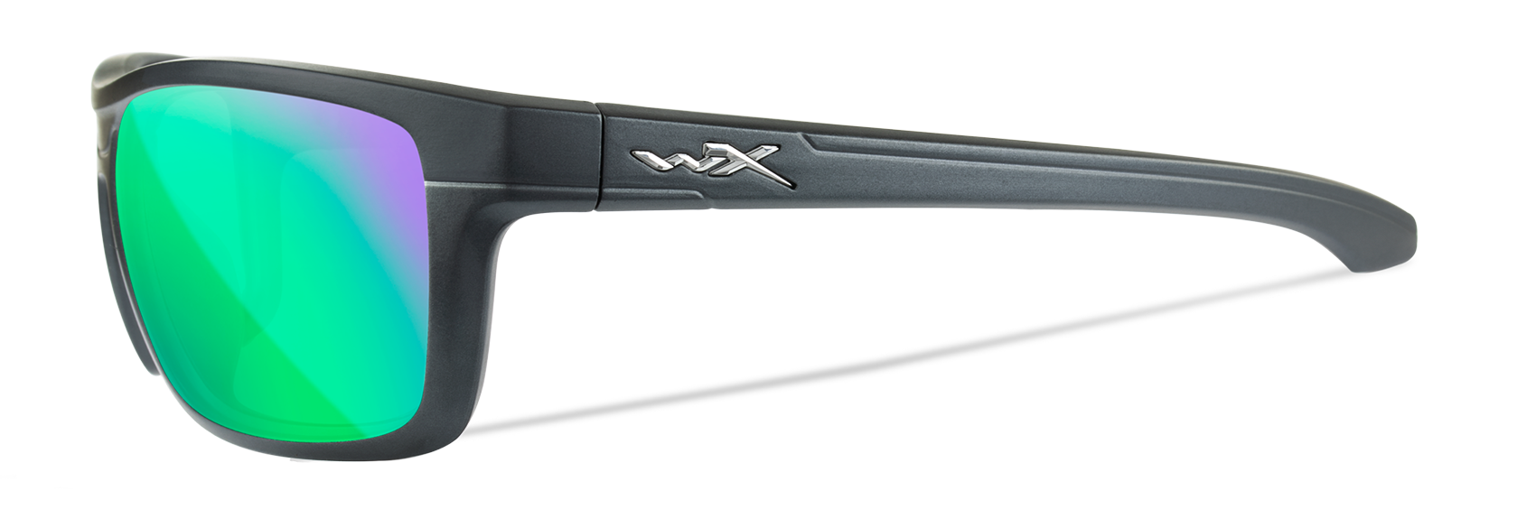 Очки Wiley X Captivate Kingpin Green Mirror 3