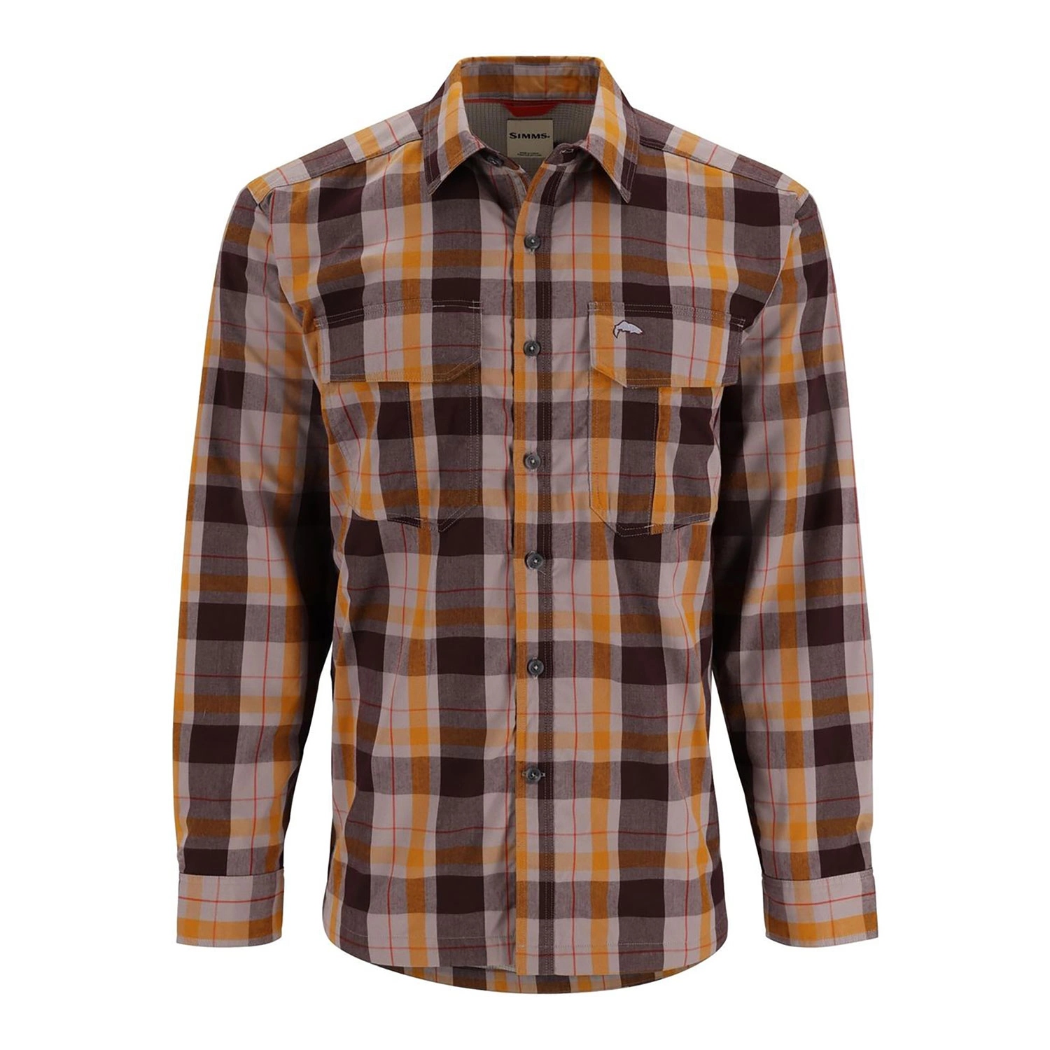 Рубашка Simms ColdWeather Shirt Dolomite Logan Plaid