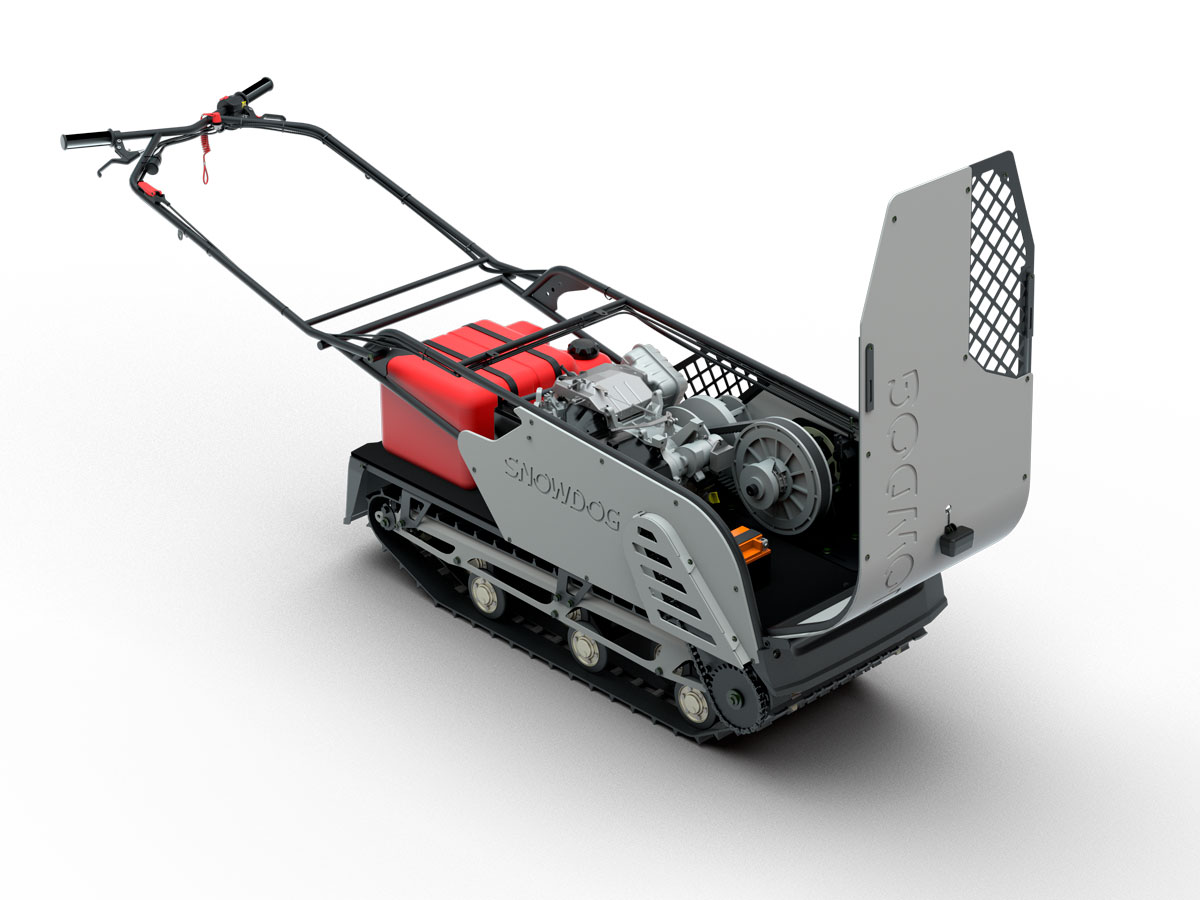 Мотобуксировщик Snowdog Ultra Z420R 3