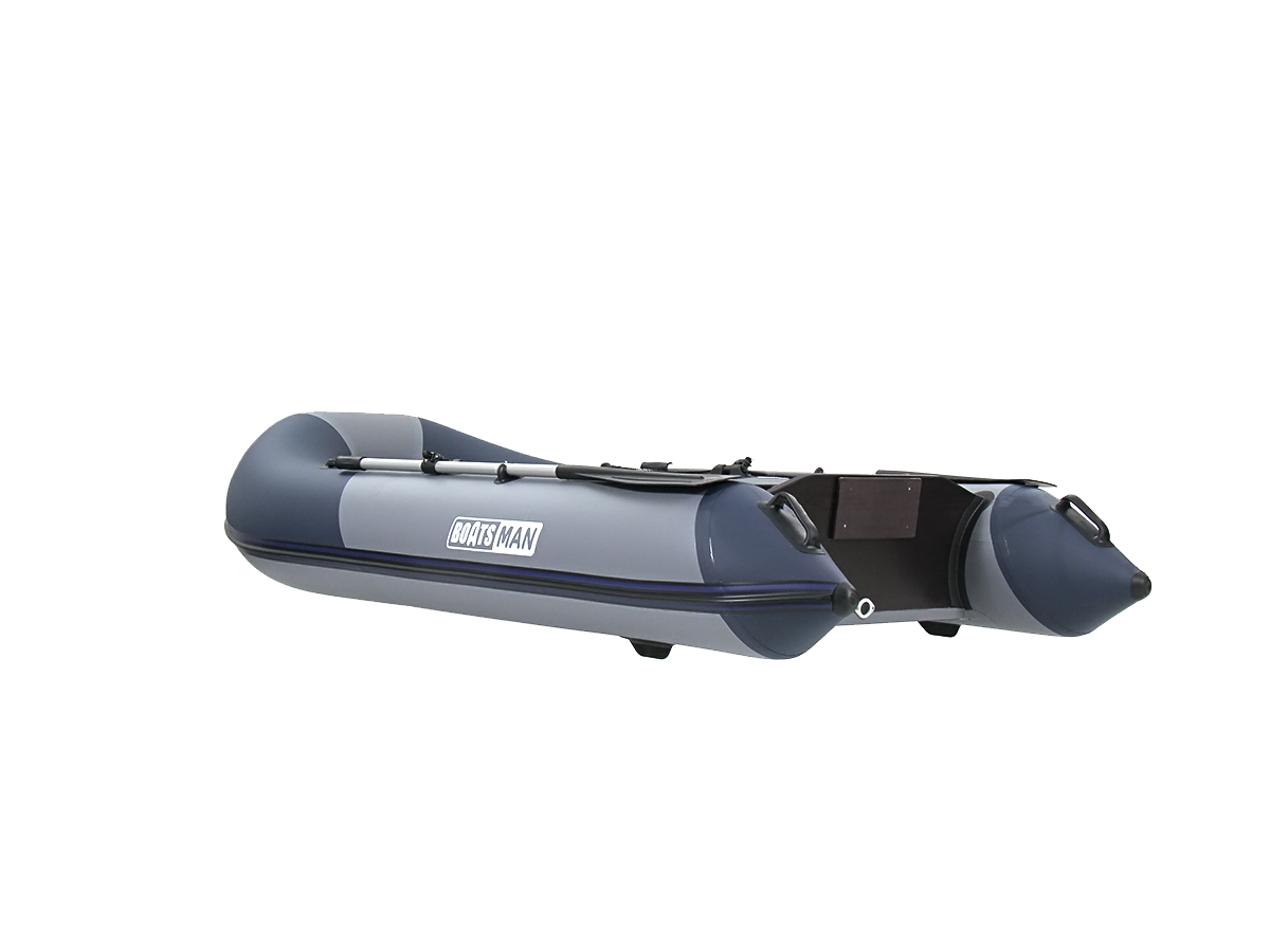 Лодка из ПВХ BoatsMan BT280 серо-синий 2