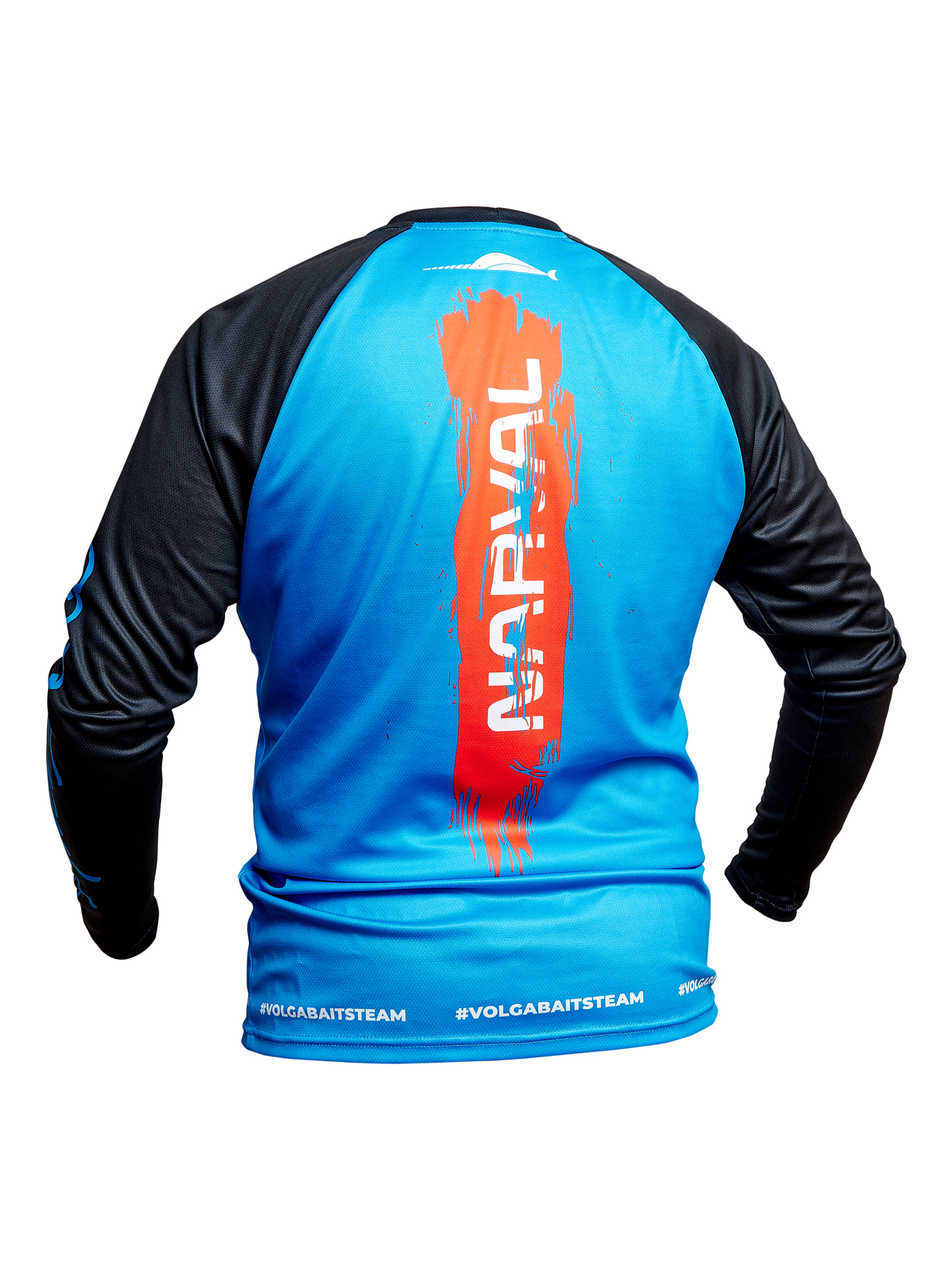 Футболка Volga Baits River Dance Blue & Black 2