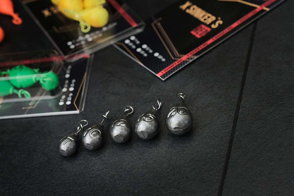 Груз XBaits X Sinker's RED Графит