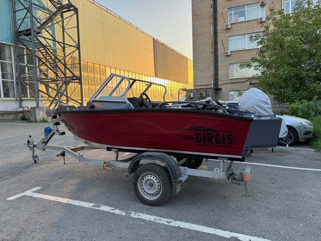 Лодка алюминиевая Girgis 390 фиш 5