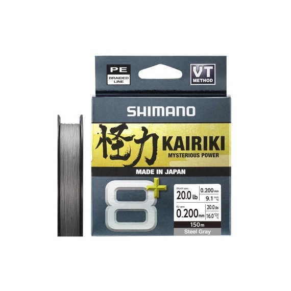 Шнур Shimano Kairiki 8+ Grey