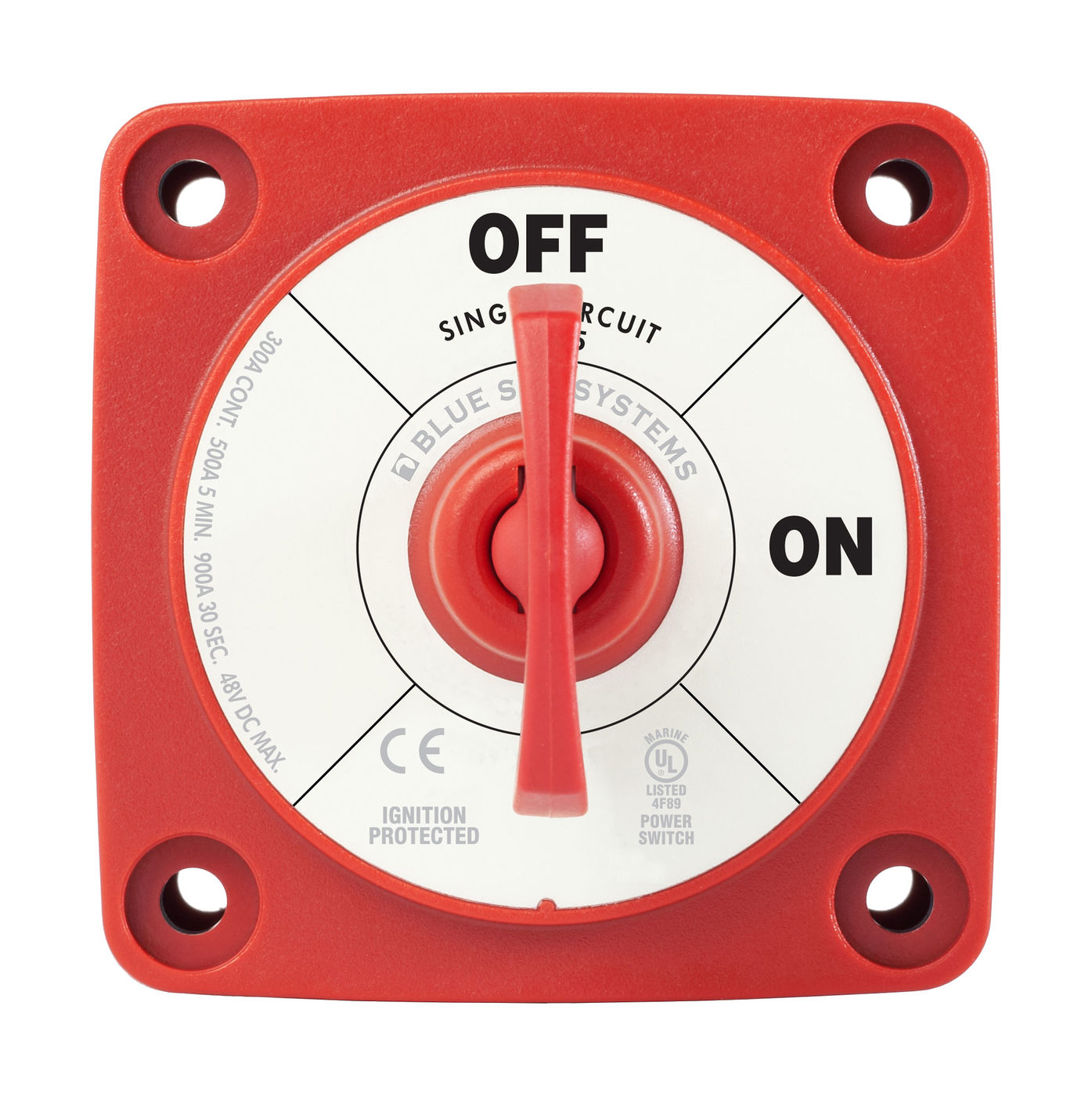 Выключатель массы Blue Sea 1 АКБ 300А