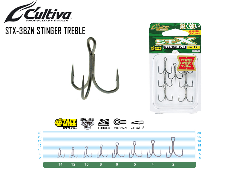 Owner Triple Hooks STX-38ZN