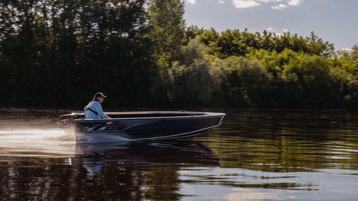Лодка алюминиевая Windboat 4