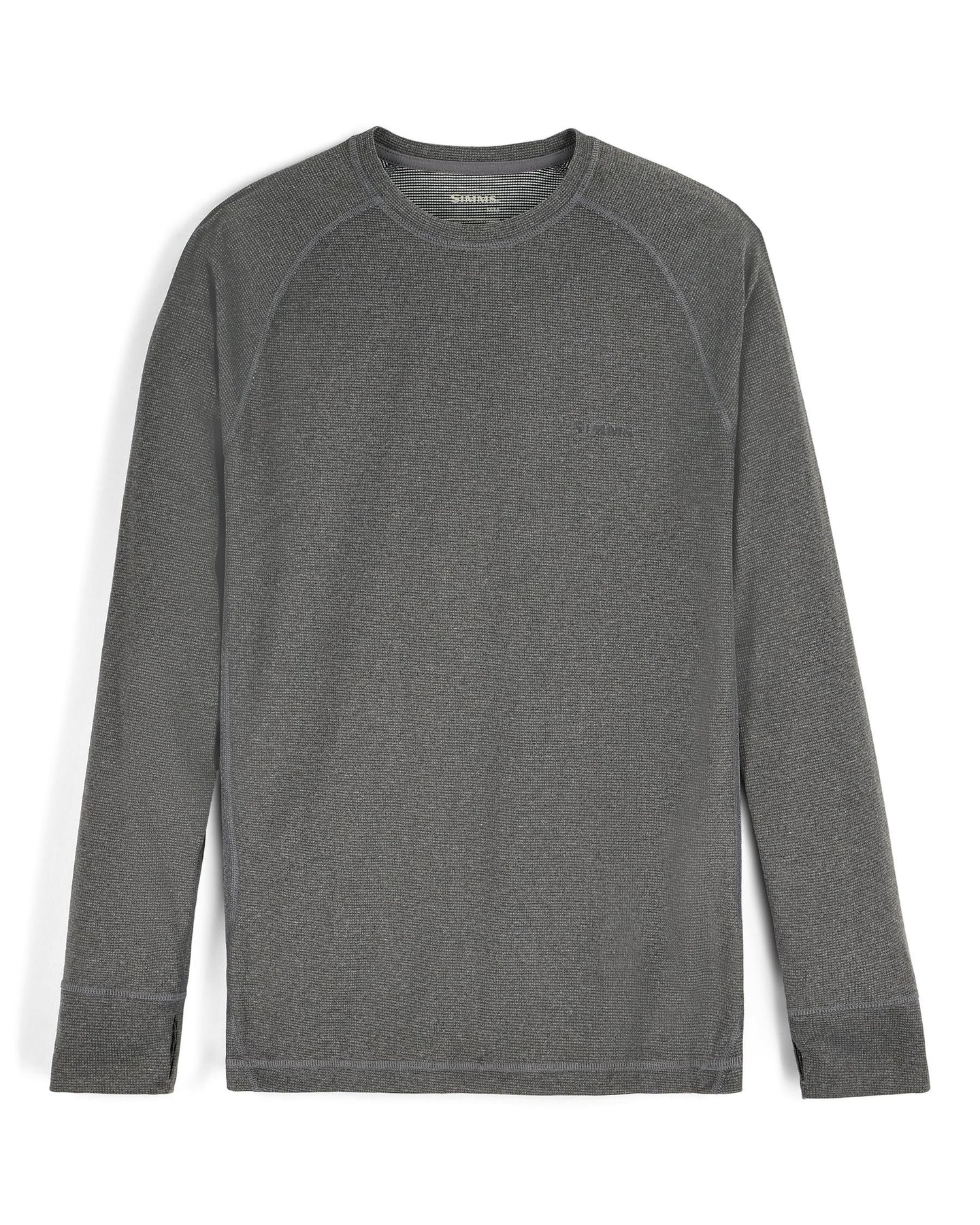 Толстовка Simms Strata 160  Crew Dark Grey Heather