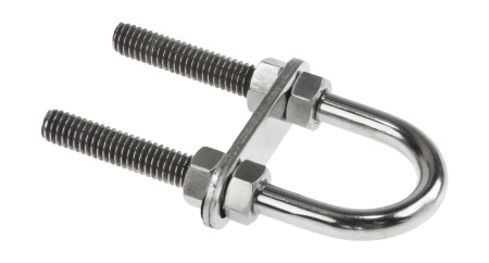 Рым-болт U-образный D8 мм, Lрез