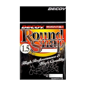 Картинка: застежка decoy round snap sn-1