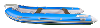Картинка: лодка риб riverboats rb—430 (встроенный рундук) улучшенные цвета