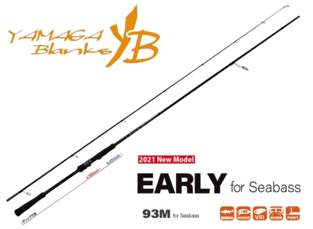 Спиннинг Yamaga Blanks Early 93M for Sea Bass