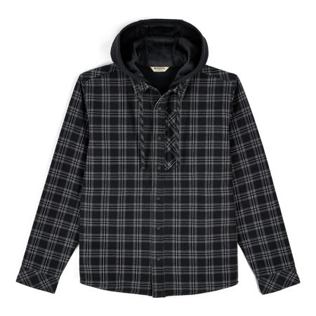 Рубашка Simms ColdWeather Hooded Shacket Wakemup Plaid Black