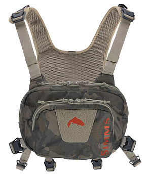 Картинка: сумка simms tributary hybrid chest pack regiment camo olive drab