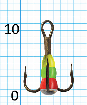 Картинка: крючок тройной swd №14 с каплей