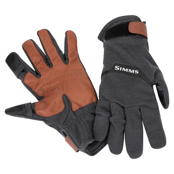 Картинка: перчатки simms lightweight wool tech glove carbon