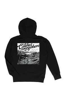 Картинка: толстовка volga baits narval catches everywhere black/grey