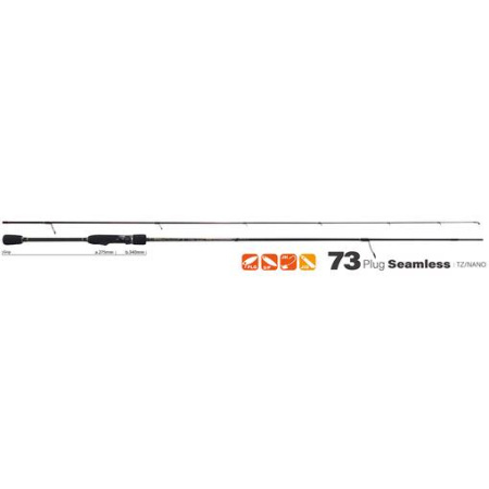 Спиннинг Yamaga Blanks BlueCurrent 73 Plug Seamless TZ NANO