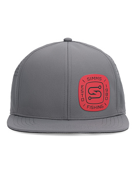 Картинка: кепка simms flatbill cap slate