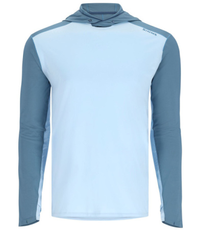 Футболка Simms Bugstopper Solar Flex Hoodie Sky Neptune