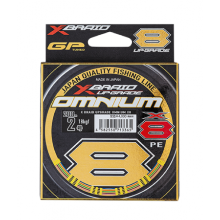 Шнур YGK X-Braid Omnium X8 Upgrade