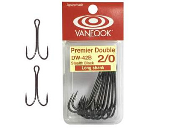 Картинка: крючок двойной vanfook dw-42b long shank